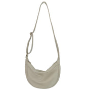 Stylish purple dumpling shoulder bag for fashionable women