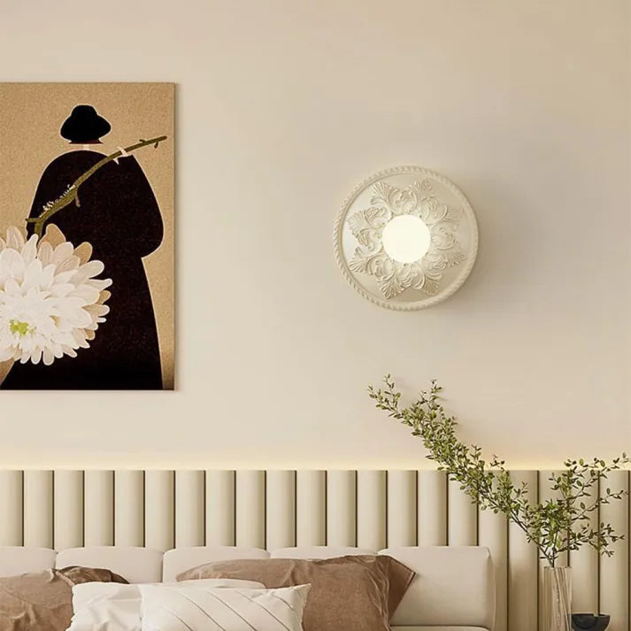 Élodie | Applique Murale Ornementale – Éclat Raffiné