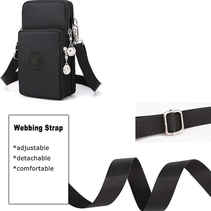 Danielle | Kompakti ja kevyt olkalaukku, jossa useita lokeroita