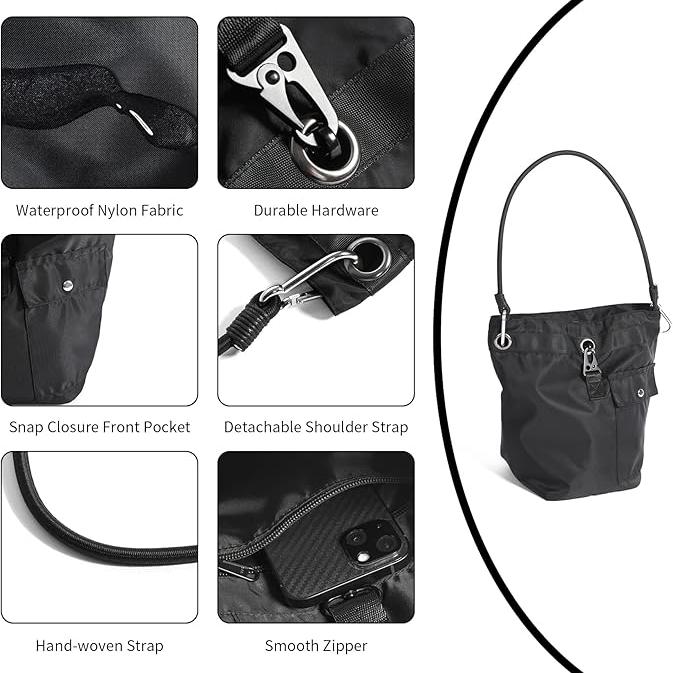 Leona | Sac bandoulière minimaliste et polyvalent adapté aux voyages