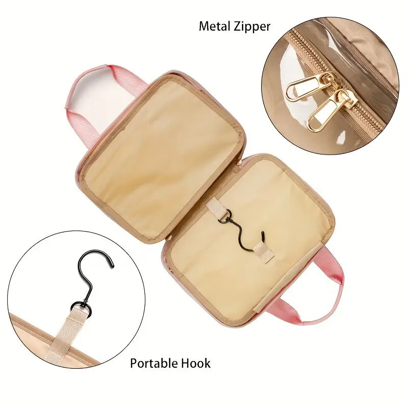 Missy | Elegant and Practical Makeup Bag with Multiple Compartments