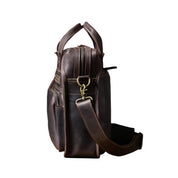 Jaime | Upea nahkainen olkalaukku matkalaukku