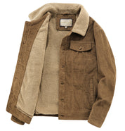 Max | Elegant vinterjakke for menn med Sherpa-fôr for ultimat varmekomfort