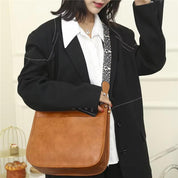Rosie | Klassinen nahkainen olkalaukku naisille