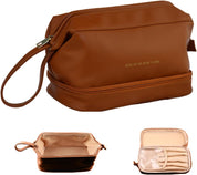 Lara | Layered Travel Makeup Bag