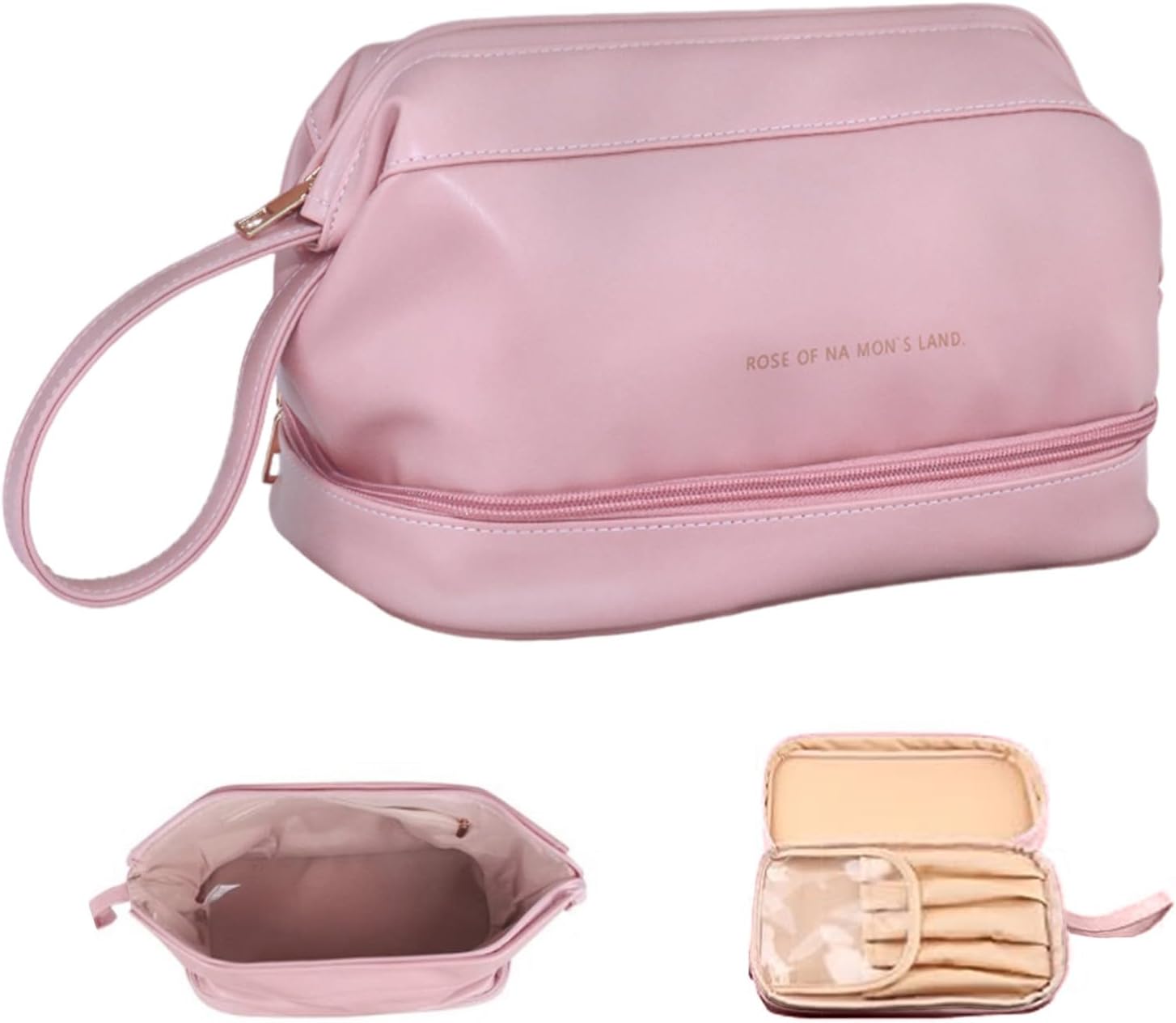 Lara | Layered Travel Makeup Bag