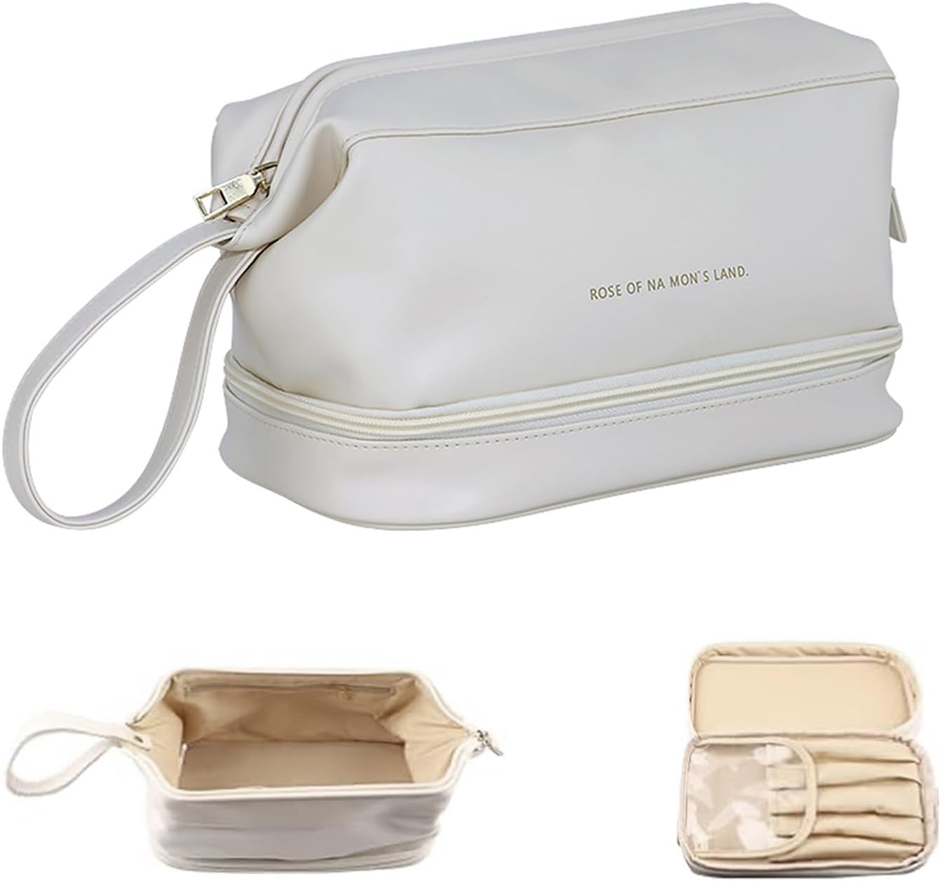 Lara | Layered Travel Makeup Bag