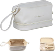 Lara | Layered Travel Makeup Bag