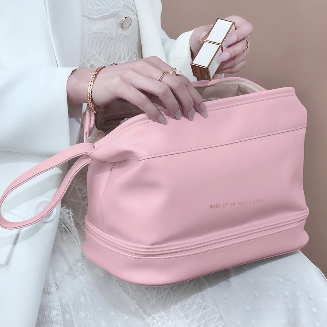Lara | Layered Travel Makeup Bag