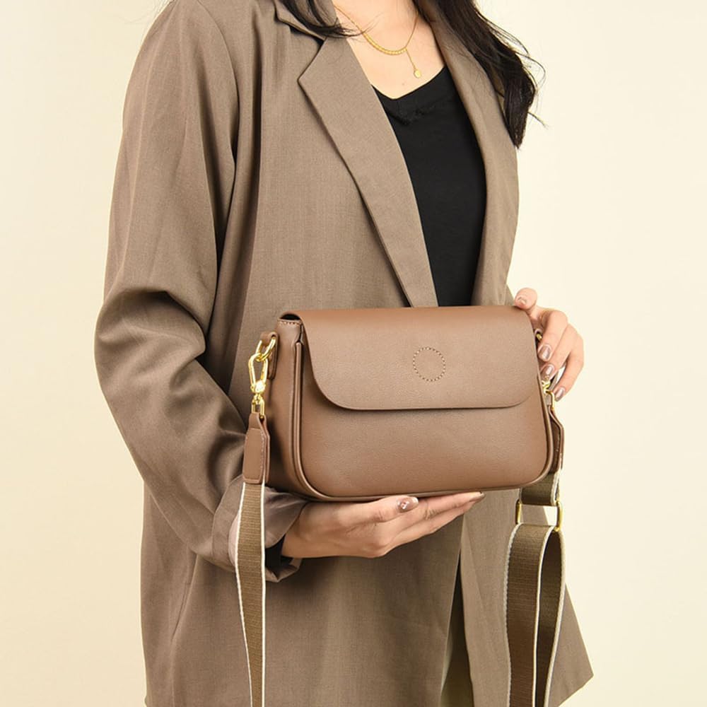 Remi | Vegan leather shoulder bag | Flap design