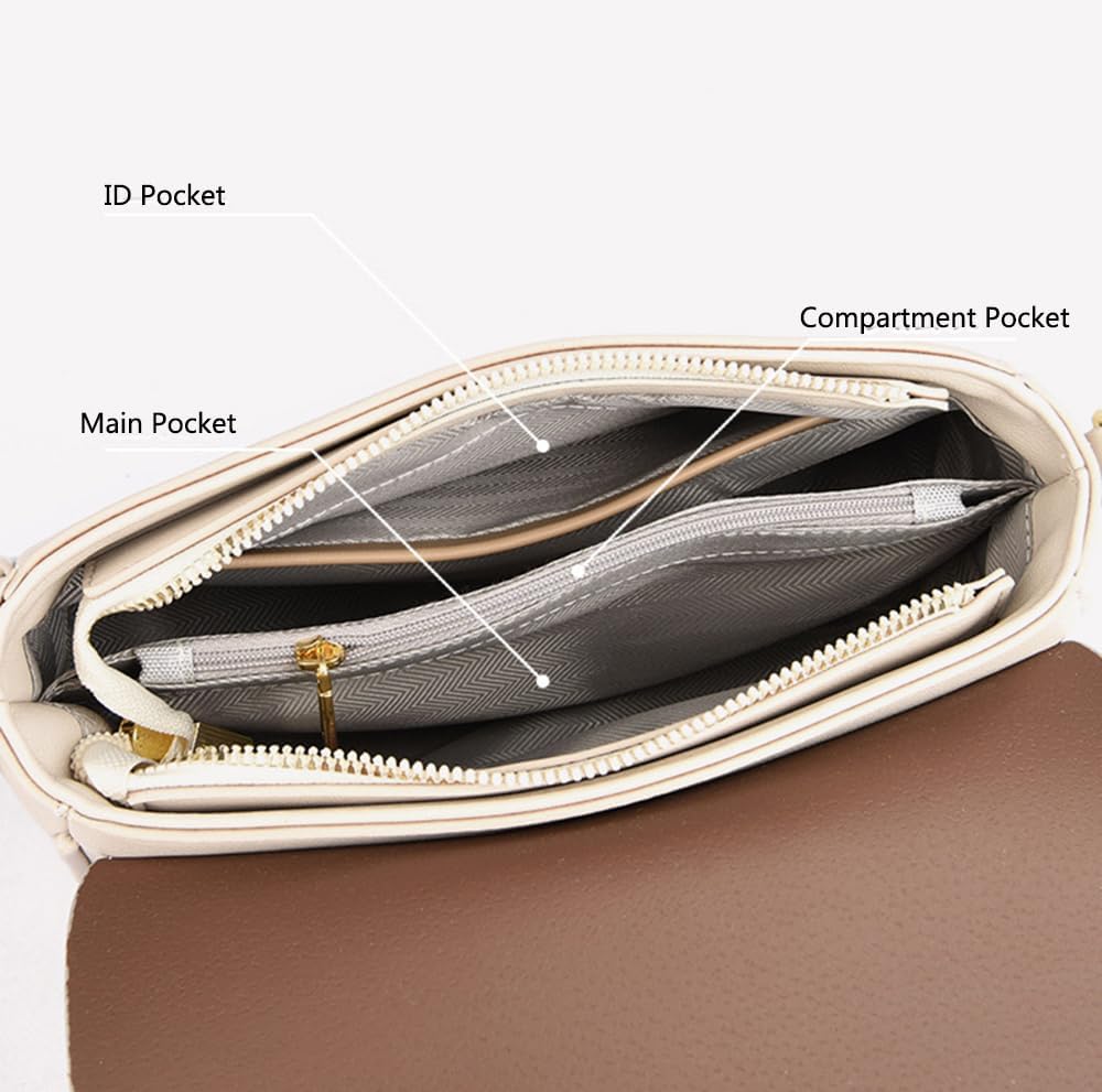 Remi | Vegan leather shoulder bag | Flap design