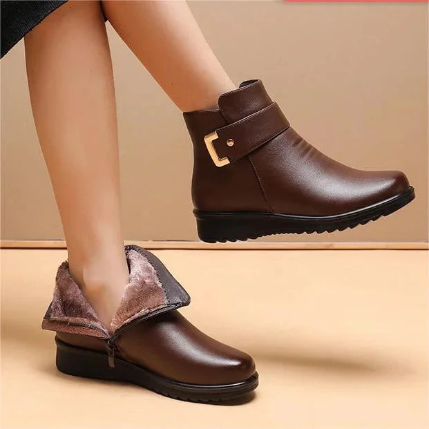 Élodie | Bottines Chaudes – Alliez Élégance et Protection