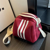 Dorian | Striped Oxford Shoulder Bag