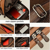 Adrianne | Moniosainen tyylikäs ja toiminnallinen olkalaukku matkoille