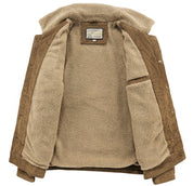Max | Elegant vinterjakke for menn med Sherpa-fôr for ultimat varmekomfort