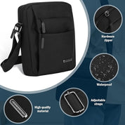 Waterproof and stylish anti-theft shoulder bag for men Carter