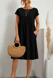 JUDY | Basic Midi Summer Dress