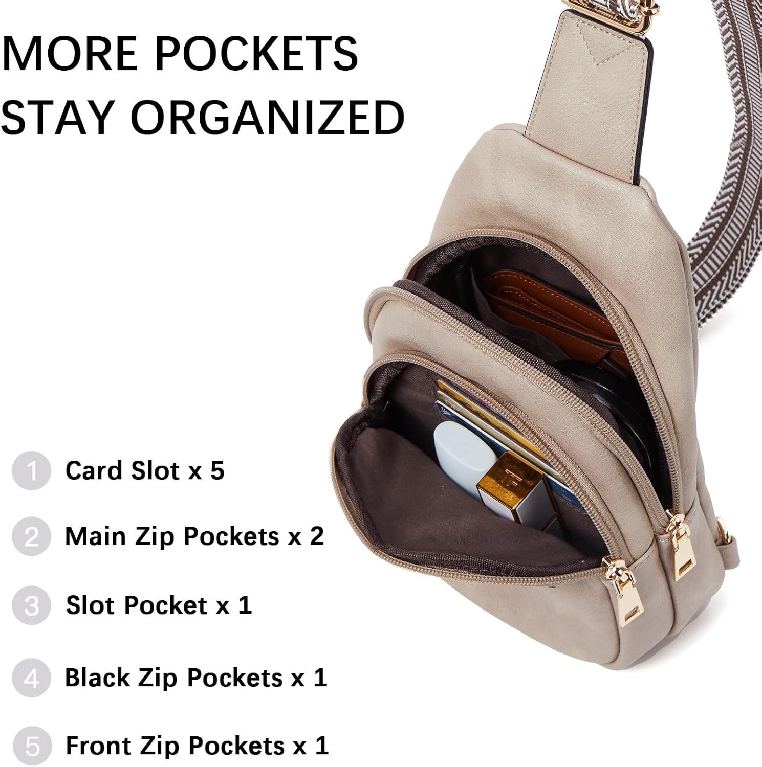 Elevate your style with the Alice Chic leather crossbody bag