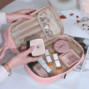 Lara | Layered Travel Makeup Bag