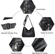 Lila | Trendy Crossbody Bag with Non-Slip for Optimal Safety