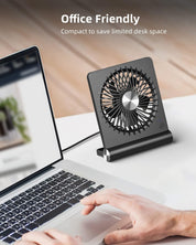 Élias | Mini Ventilateur de Table – Fraîcheur Sans Bruit