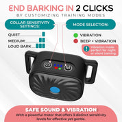 Nina | Anti-Bark Collar – Guaranteed Calm for Small Dogs