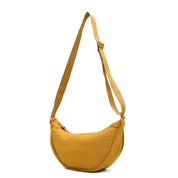 Stylish purple dumpling shoulder bag for fashionable women