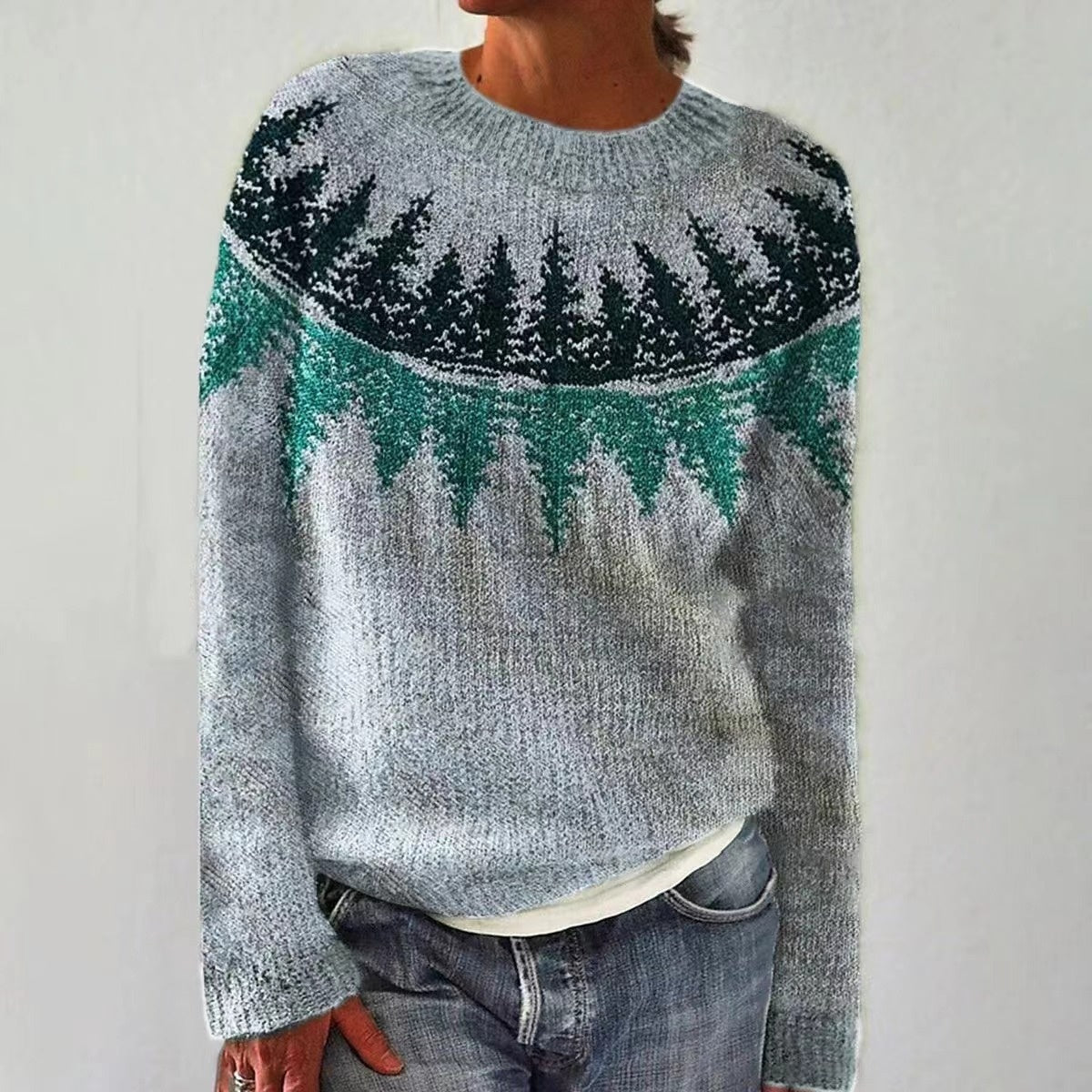 Maureen | Nordic Charm Knitted Sweater