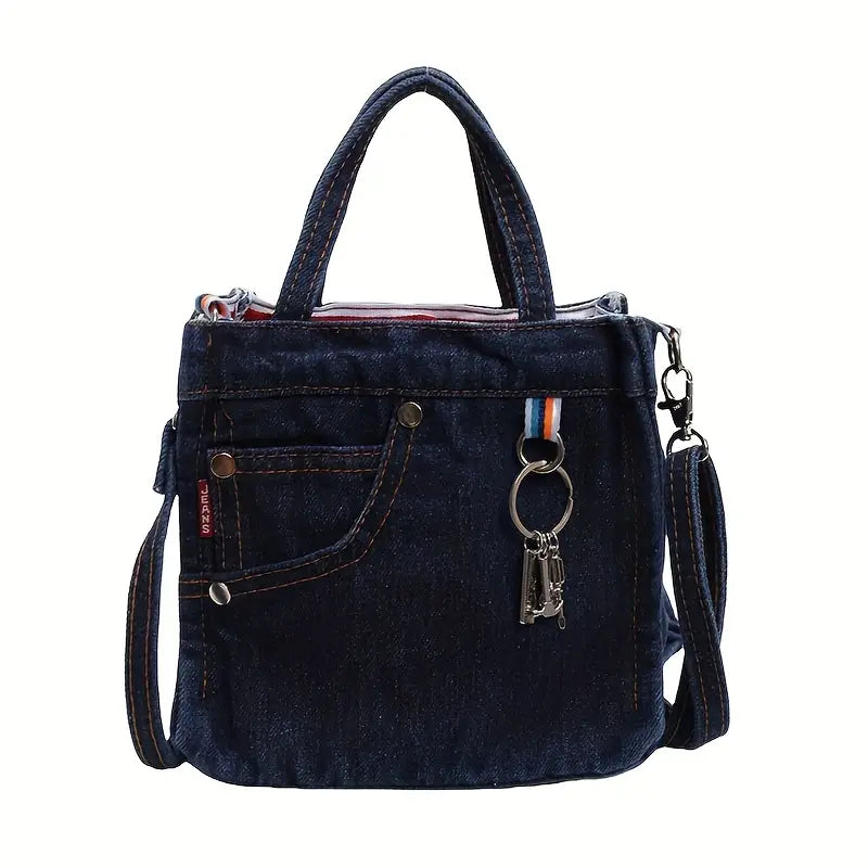 Lisa | Chic Mini Denim Crossbody Bag