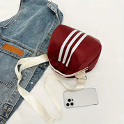 Dorian | Striped Oxford Shoulder Bag