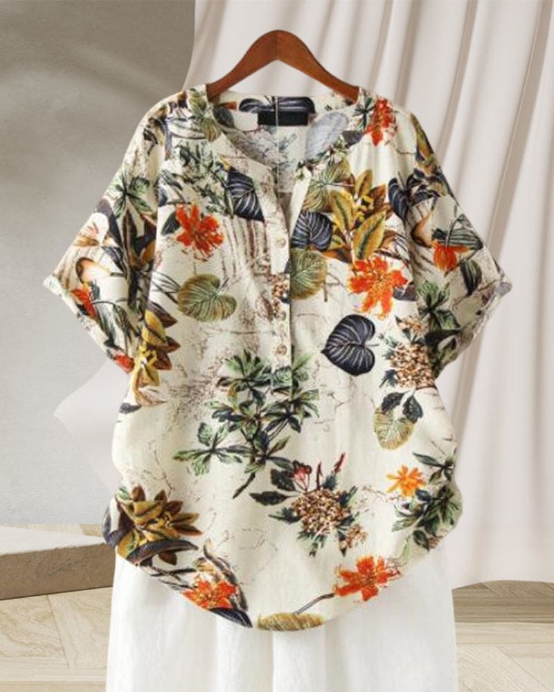 Elisse | Trendy trykt T-skjorte for kvinner