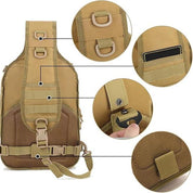 Sincere | Large Tactical Crossbody Bag for Men's Travel