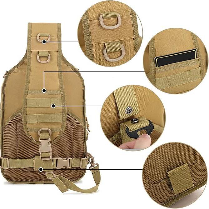 Sincere | Large Tactical Crossbody Bag for Men's Travel