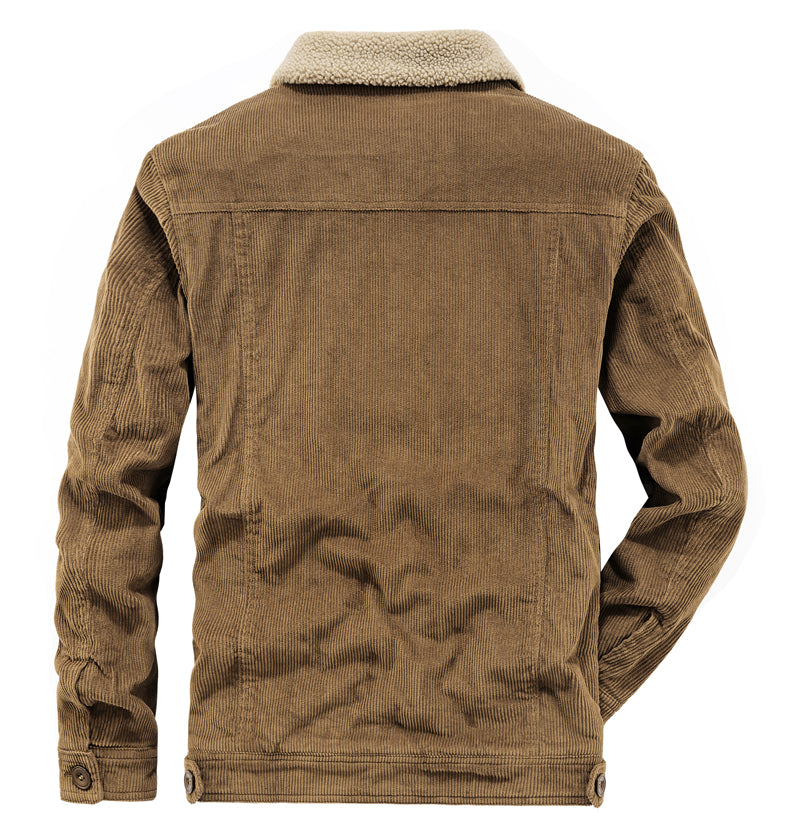 Max | Elegant vinterjakke for menn med Sherpa-fôr for ultimat varmekomfort