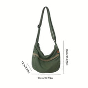 Chic Avery Canvas Shoulder Bag – Perfect for Daily Adventures!