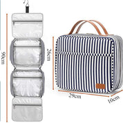Kamari | Elegant Striped Travel Toiletry Bag