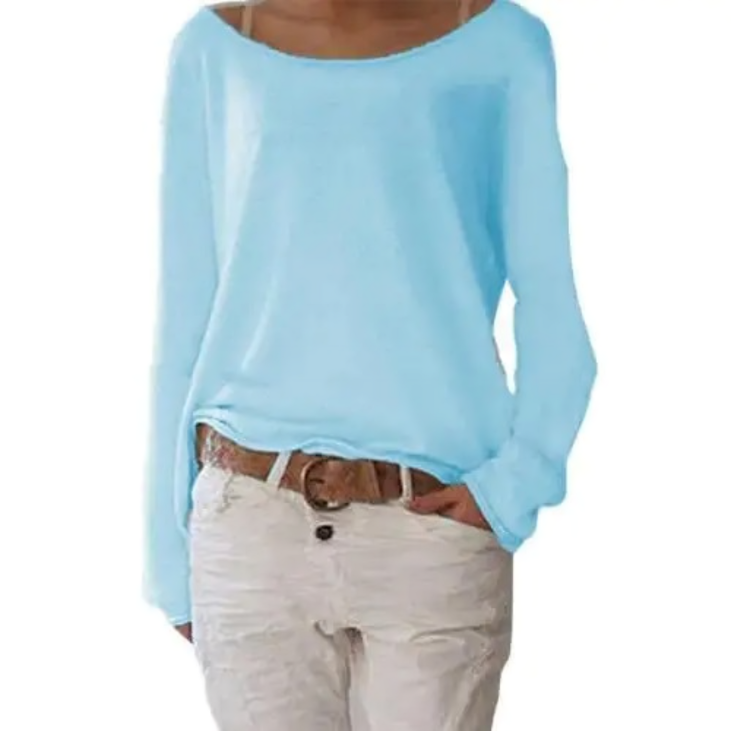 Cassey | T-shirt à manches longues simple