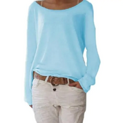 Cassey | T-shirt à manches longues simple