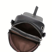 Elegant og kompakt skulderveske i elfenben