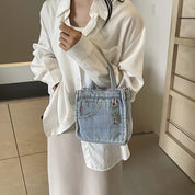 Lisa | Chic Mini Denim Crossbody Bag