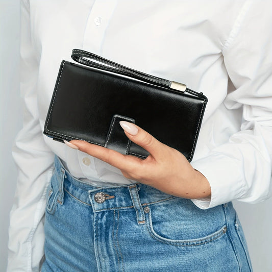 Portefeuille de voyage RFID sécurisé | Pochette vintage à multi-poches