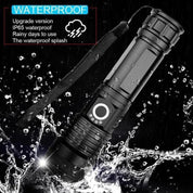90 000 lumens XHP50.2 DERNIÈRE lampe de poche 3