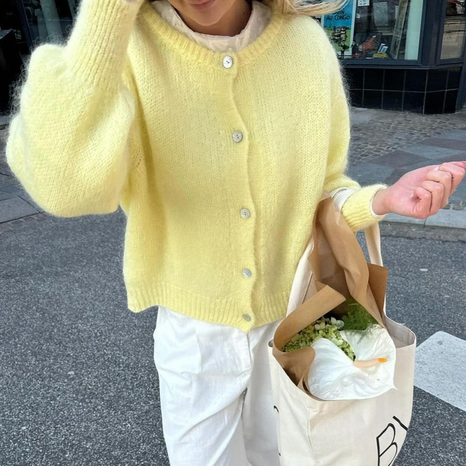 SELENIA | Cardigan Stilig Avslappet