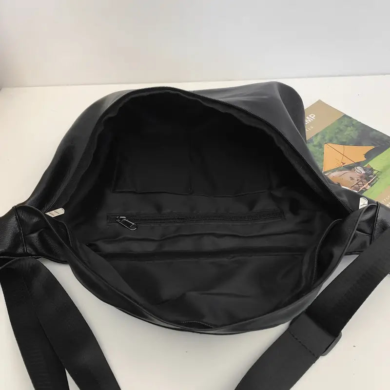 Alaya | Suuri nahkainen olkalaukku retrotyyliin matkustamiseen