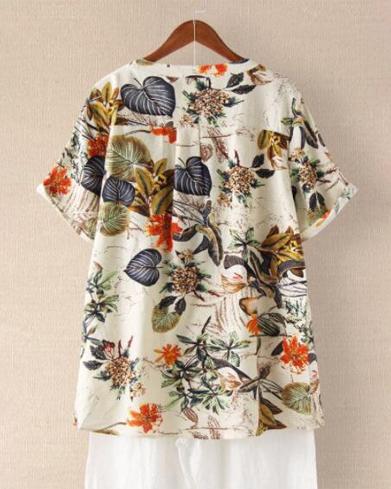 Elisse | Trendy trykt T-skjorte for kvinner