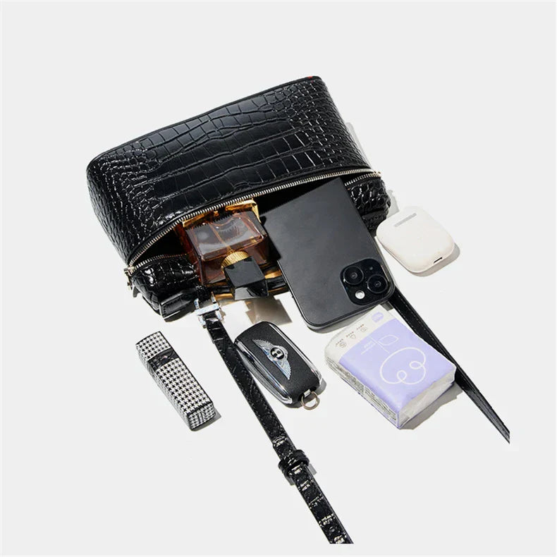 Elisa | Nahkainen käsilaukku yläkahvalla naisille