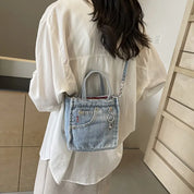 Lisa | Chic Mini Denim Crossbody Bag