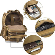 Sincere | Large Tactical Crossbody Bag for Men's Travel