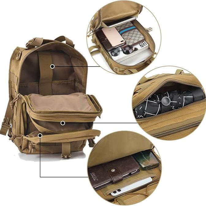 Sincere | Large Tactical Crossbody Bag for Men's Travel