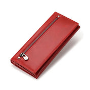 Kylee | Large leather travel wallet with RFID protection